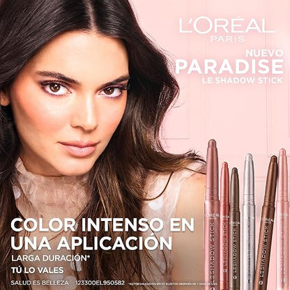 L'Oréal Paris, sombra de ojos en barra tono Cloudy Rose 118