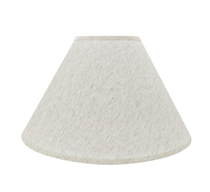 Aspen Creative 32772 Hardback de transición Empire Shaped araña construcción lámpara sombra en beige, 45,7 cm de ancho (17,8 x 45,7 cm X 12 1/5,1 cm)