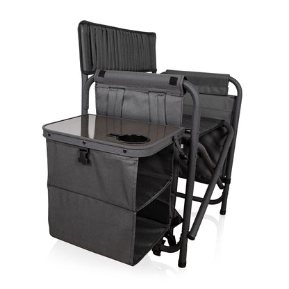 Picnic Time 807-00-679-000-0 Silla Plegable, Color Negro