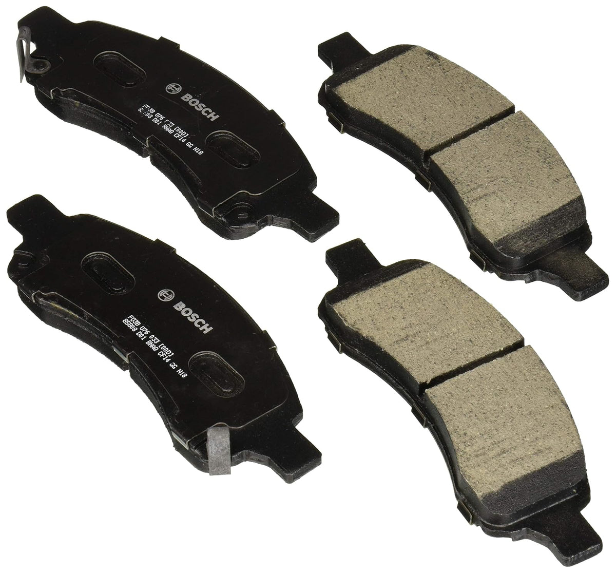 Bosch QuietCast Premium Pastillas de Freno Cerámicas - Frente - 1169A - 1100-1299