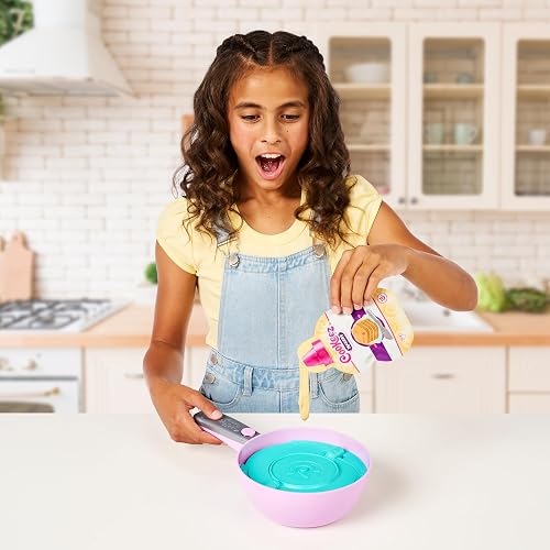 Cookeez Makery - Peluche Interactivo Sorpresa Pancake Treatz, panqueque con Aroma, Sonidos y reacciones, Juguete para niños y niñas