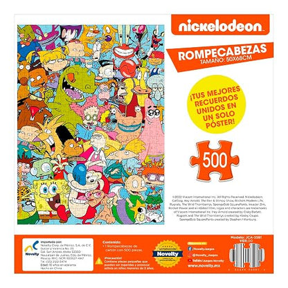 Nickelodeon Rompecabezas Nick Superfans 500pz