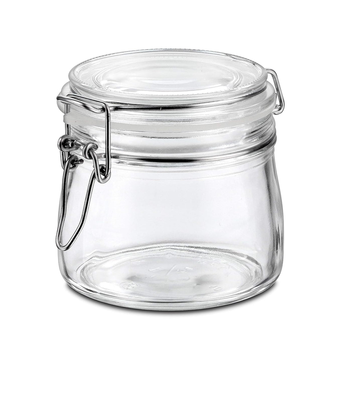 Borgonovo Contenedor Hermético de Vidrio, 200-1000 ml - 500 ml - Contenedor
