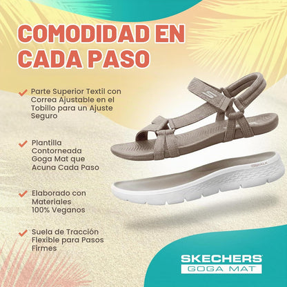 Skechers Go Walk Flex Sandalia - Sublime Sandalias deportivas para Mujer