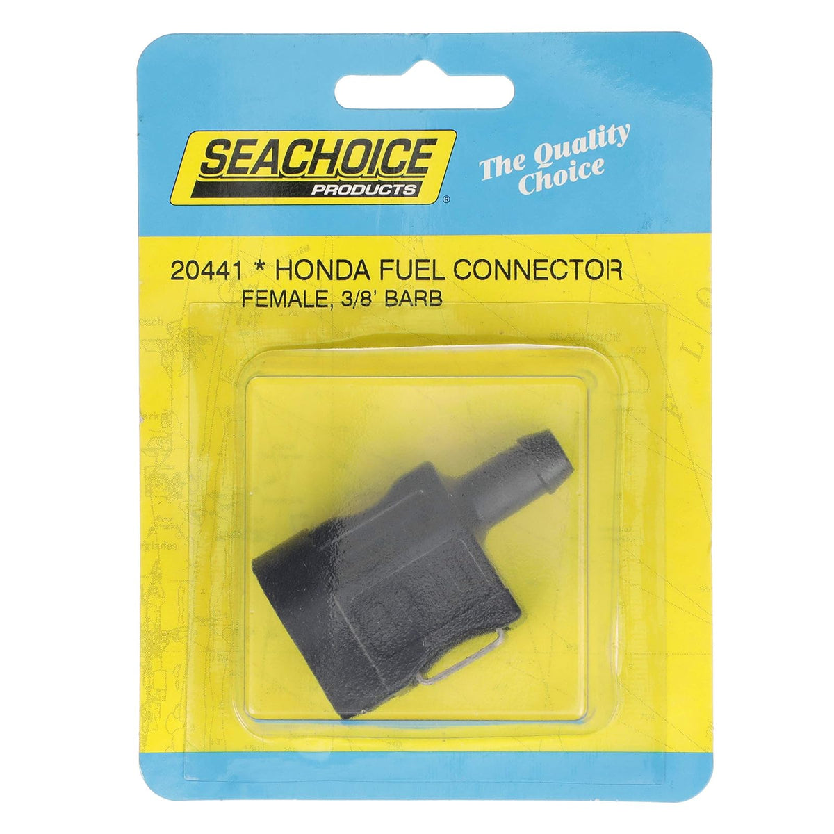 SEACHOICE Conector de Combustible de Lujo para Honda, Hembra, 3/8 Pulgadas