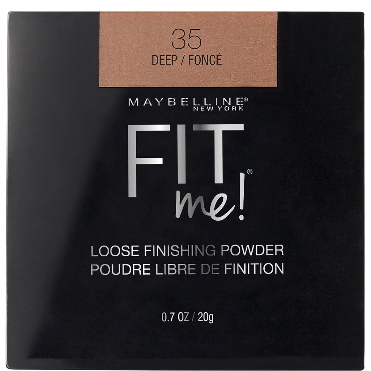 Maybelline Fit Me Polvo Suelto de Acabado Base Mineral - Deep