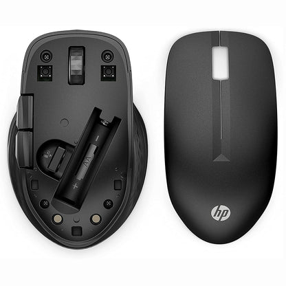 HP Mouse Inalámbrico 430, Multi-Dispositivo, Conexión hasta 10 Metros, 2.4 GHz, 800 dpi - 4000 dpi, Windows/Mac OS, Ambidiestro, Negro