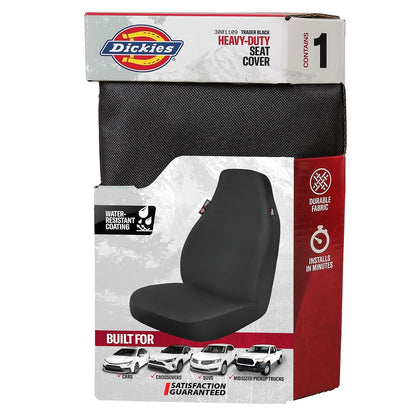 Dickies Funda para Asiento Resistente al Agua, Negro, 61 x 134.6 cm, 3001109