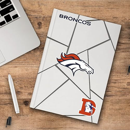 NFL Team Decal - Pack de 3, Anaranjado