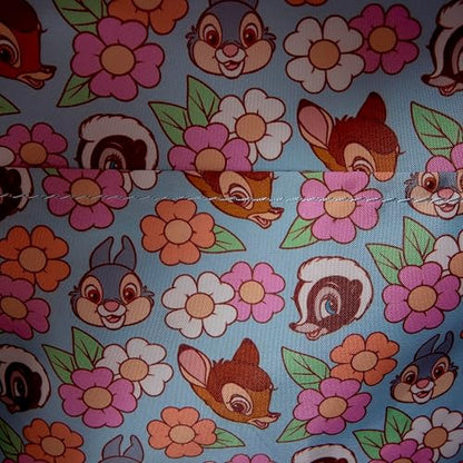 Loungefly Disney Bambi Micro Convertible Mini Mochila y Bolso Bandolera