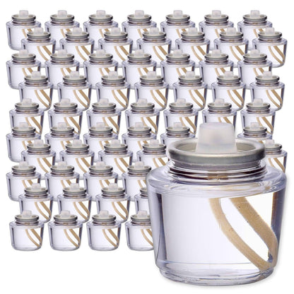Hollowick Velas Líquidas Desechables para Portavelas - 96 Pack - 15 horas