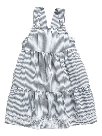 Old Navy Vestido Bebé-Niñas, Azul, 5 Años