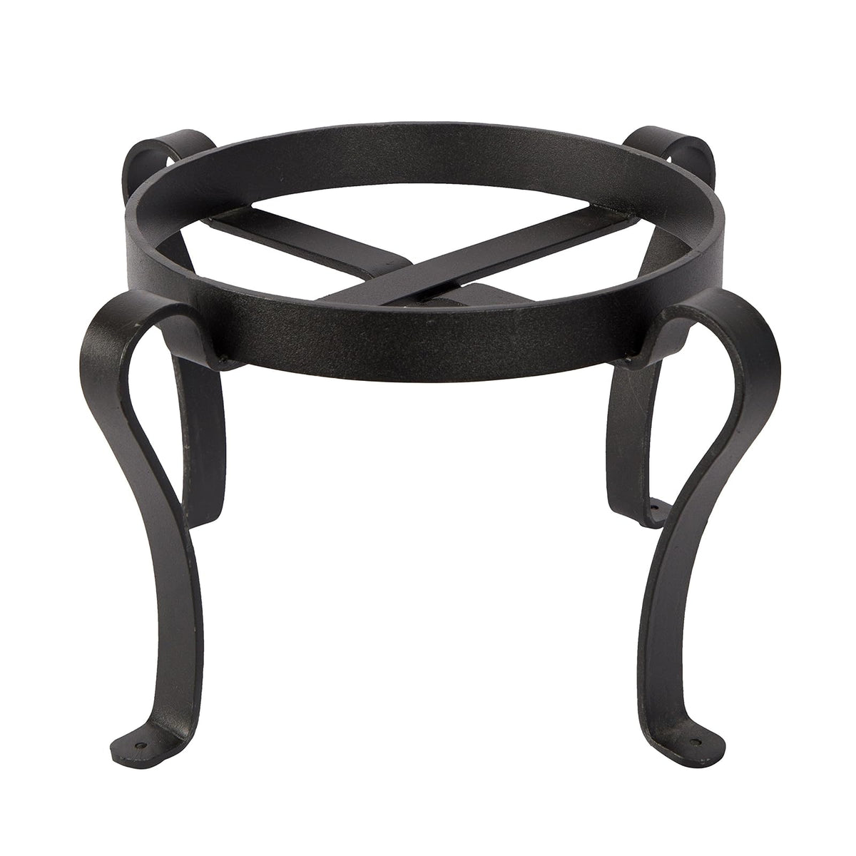 Achla Designs - Soporte para macetas de patio, 8 pulgadas de alto, color negro