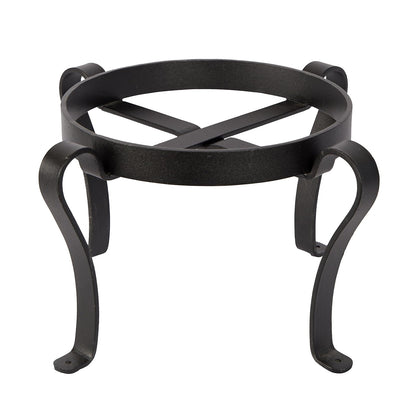 Achla Designs - Soporte para macetas de patio, 8 pulgadas de alto, color negro