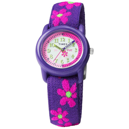 Timex Boys Time Machines Analog Elastic Fabric Strap Watch
