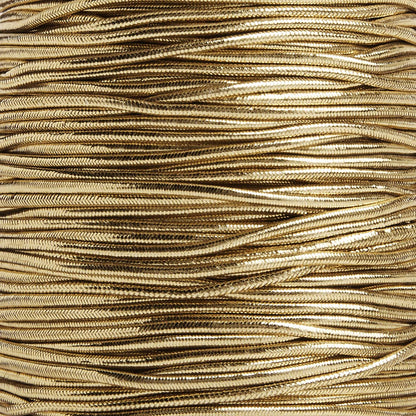 Morex Ribbon 1318/50-634 - Cinta elástica de poliéster, 50 m, dorado