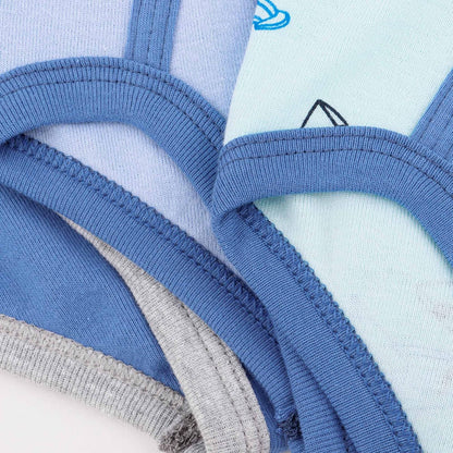 Baby Creysi Paquete de 3 Trusas de Algodón para Niño Calzón Interior en Tejido Cardigan Suave