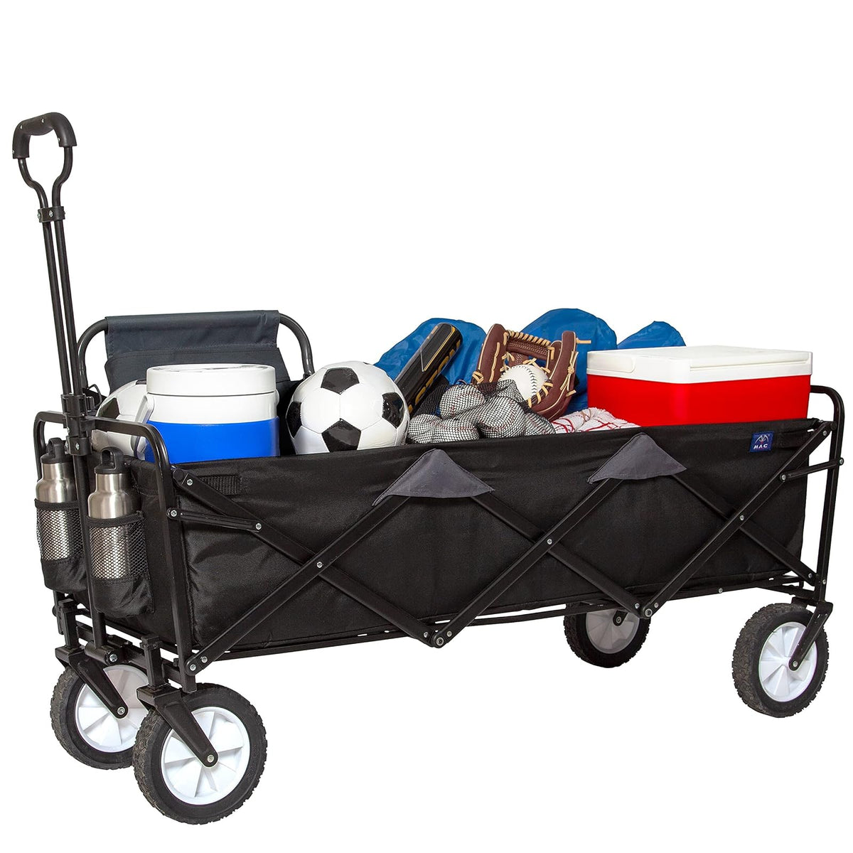 MacSports WTCX-100 Mac Sports - Bolsa y Almacenamiento de Carro extendido, Largo, Negro