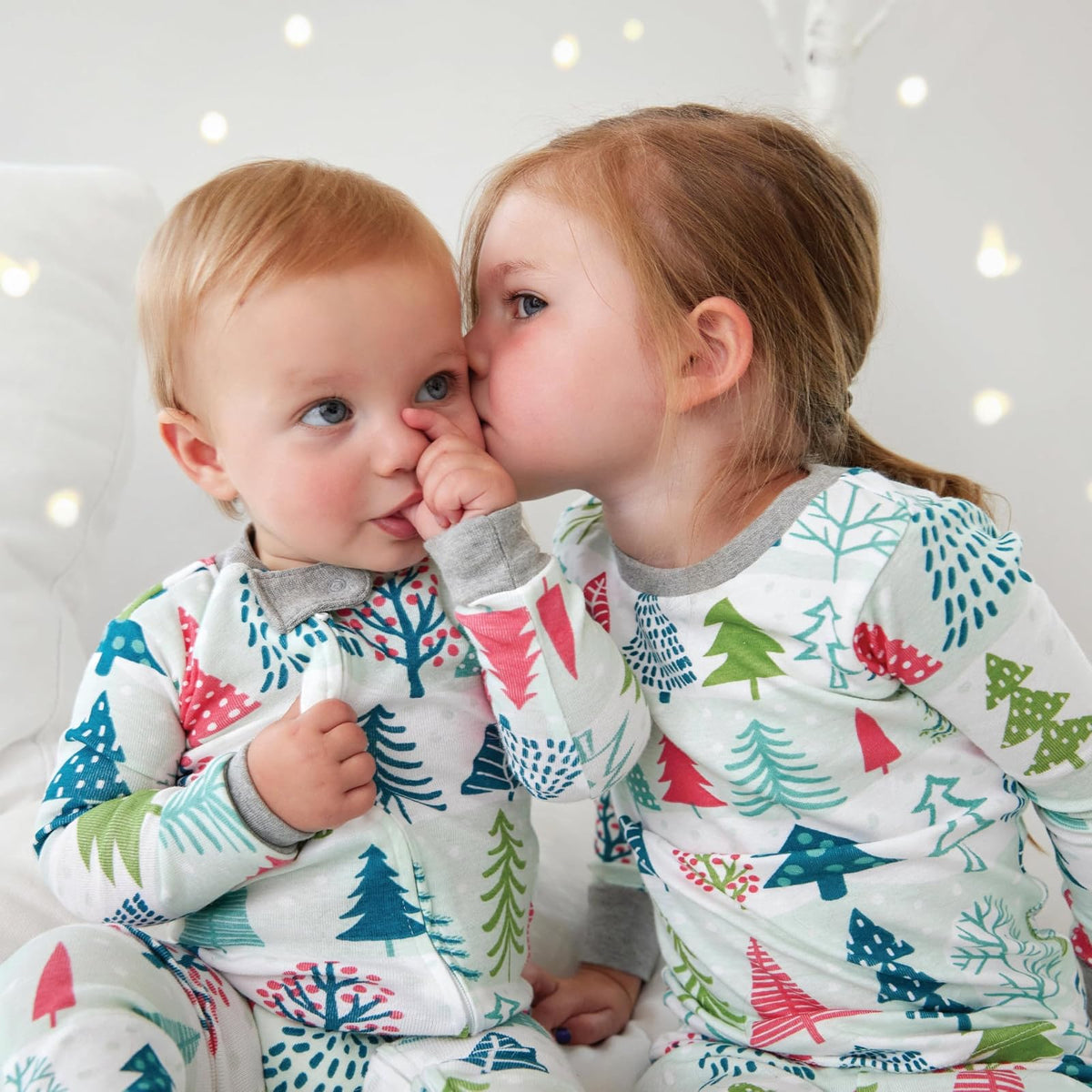 HonestBaby - Pijama Familiar de algodón orgánico