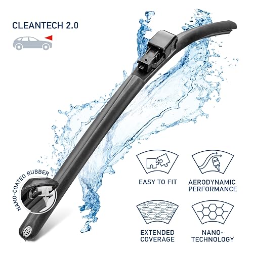 Hella 358054141 Cleantech limpiaparabrisas 14" solo 1 Pack, 14''