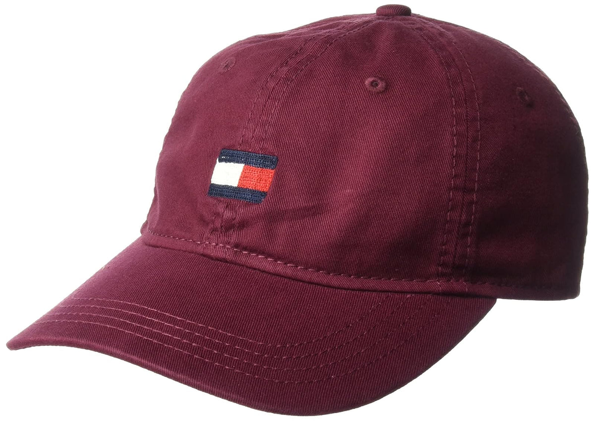 Tommy Hilfiger Ardin Dad - Gorro para Hombre - Talla Única - Zinfandel