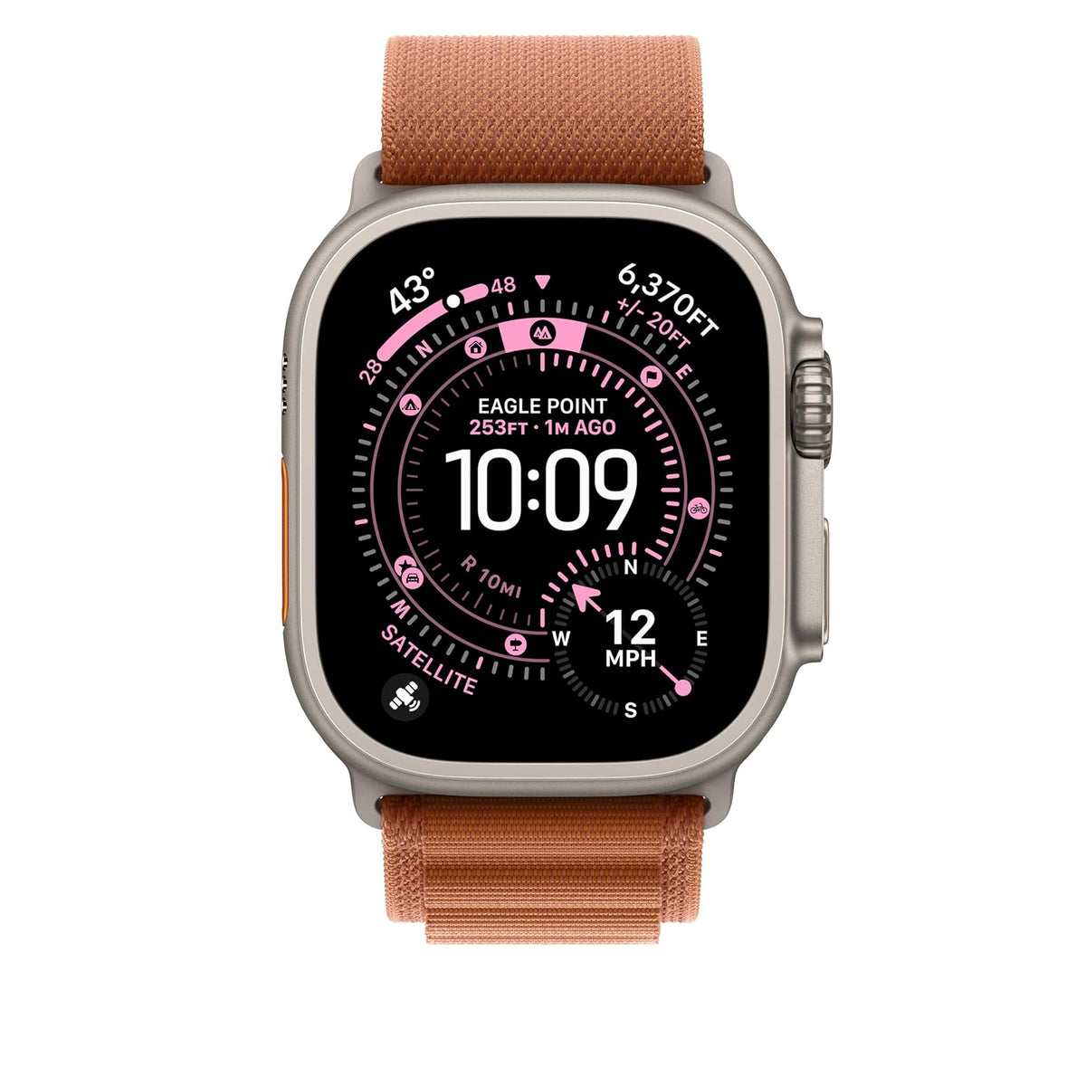 Apple Watch Band - Correa Alpine - 49 mm - Terracota - Mediana