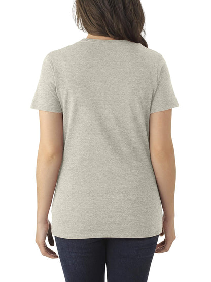 Jerzees Playera Tri-Blend Camiseta para Mujer