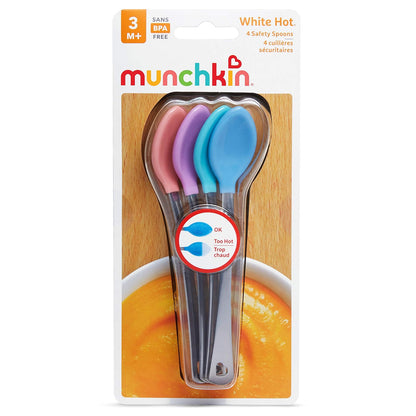 Munchkin Cucharas, 4 piezas, multicolor