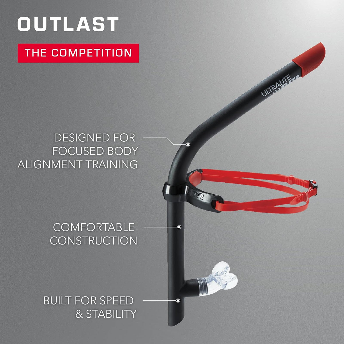 TYR Ultrlite Snorkle Elite para Hombre