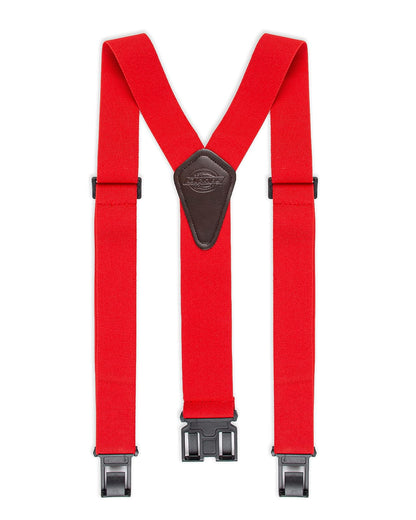 Dickies Perry Y-Back - Tirantes ajustables para hombre - Rojo - Talla Única