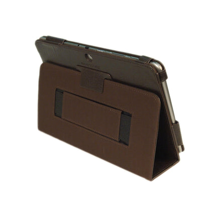 KYASI Seattle Classic - Funda Tipo Libro para Samsung Galaxy Tab 2 (10,1", Piel sintética), Color Negro, marrón, (Buckskin Brown), Galaxy Tab 2 10.1"