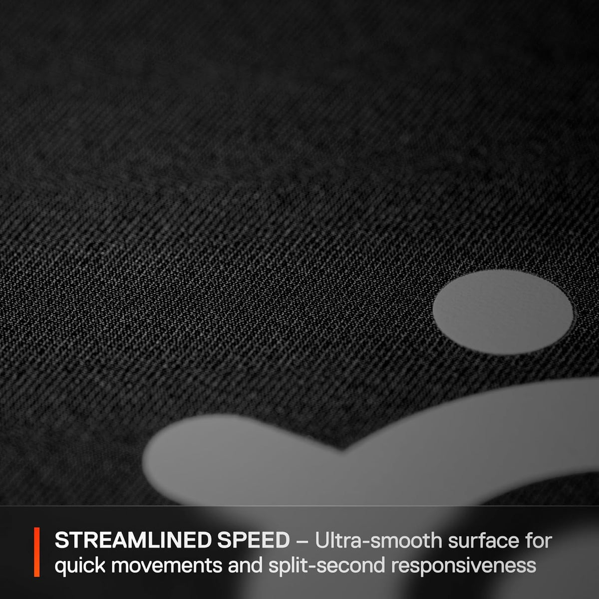 SteelSeries ...Libertad con la Alfombrilla de ratón QcK Performance Extra Large Speed. QcK Perf XL Speed: Velocidad máxima y Libertad para Juegos de Ritmo rápido.