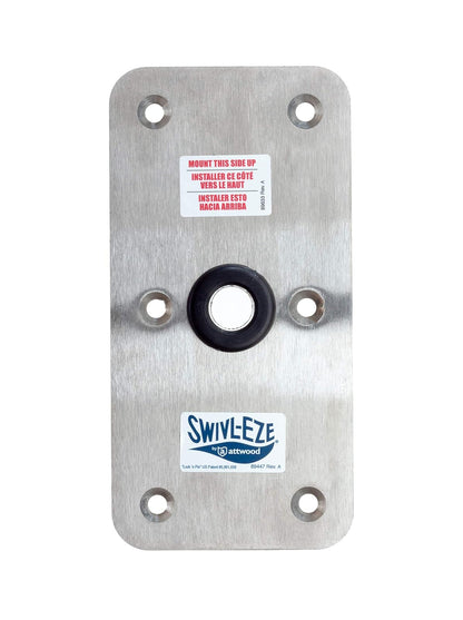 attwood Lock'n-Pin Base de Poste de Asiento de Barco de 3/4 Pulgadas, Acero Inoxidable, sin Rosca, Base de Poste de Asiento de Barco de 3/4 Pulgadas, SP-64839 de Acero Inoxidable sin Rosca