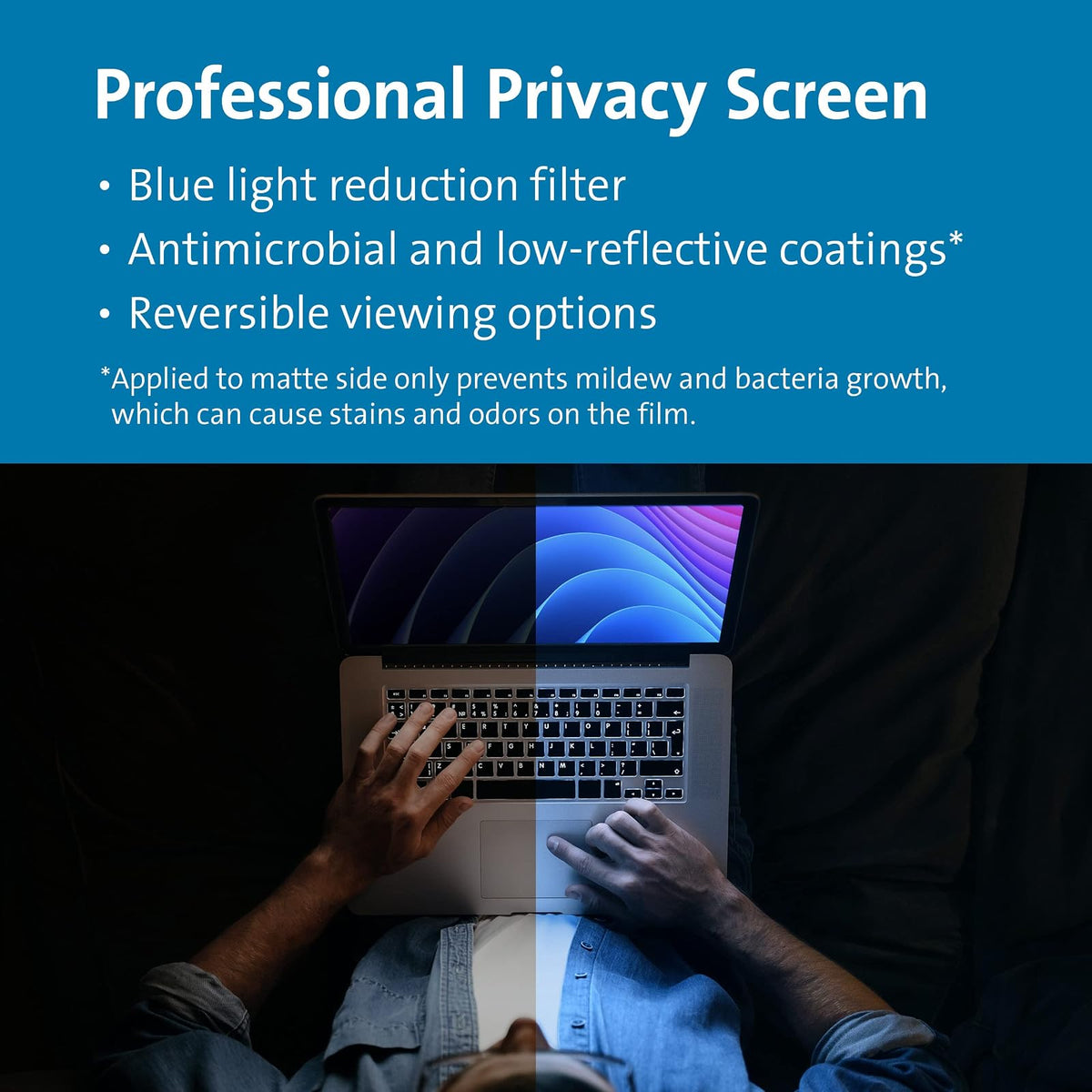 Kensington MagPro™ - visualización magnética de privacidad para portátil de 14 Pulgadas, Filtro de privacidad extraíble para portátil 16:9, antirreflejos, reducción de Rayos Azules, Compatible con