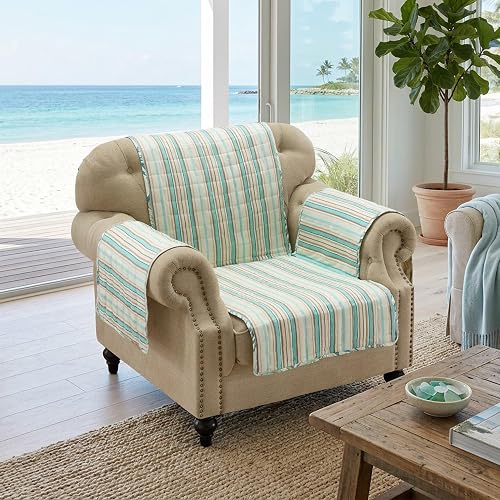 Barefoot Bungalow - Funda Protectora para Muebles, Jade, Arm Chair, 1