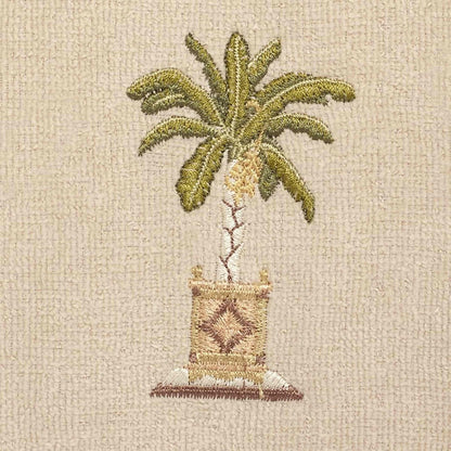 Avanti Linens plátano Palm Collection, Toalla de Punta de Dedo, 18 x 11 Pulgadas