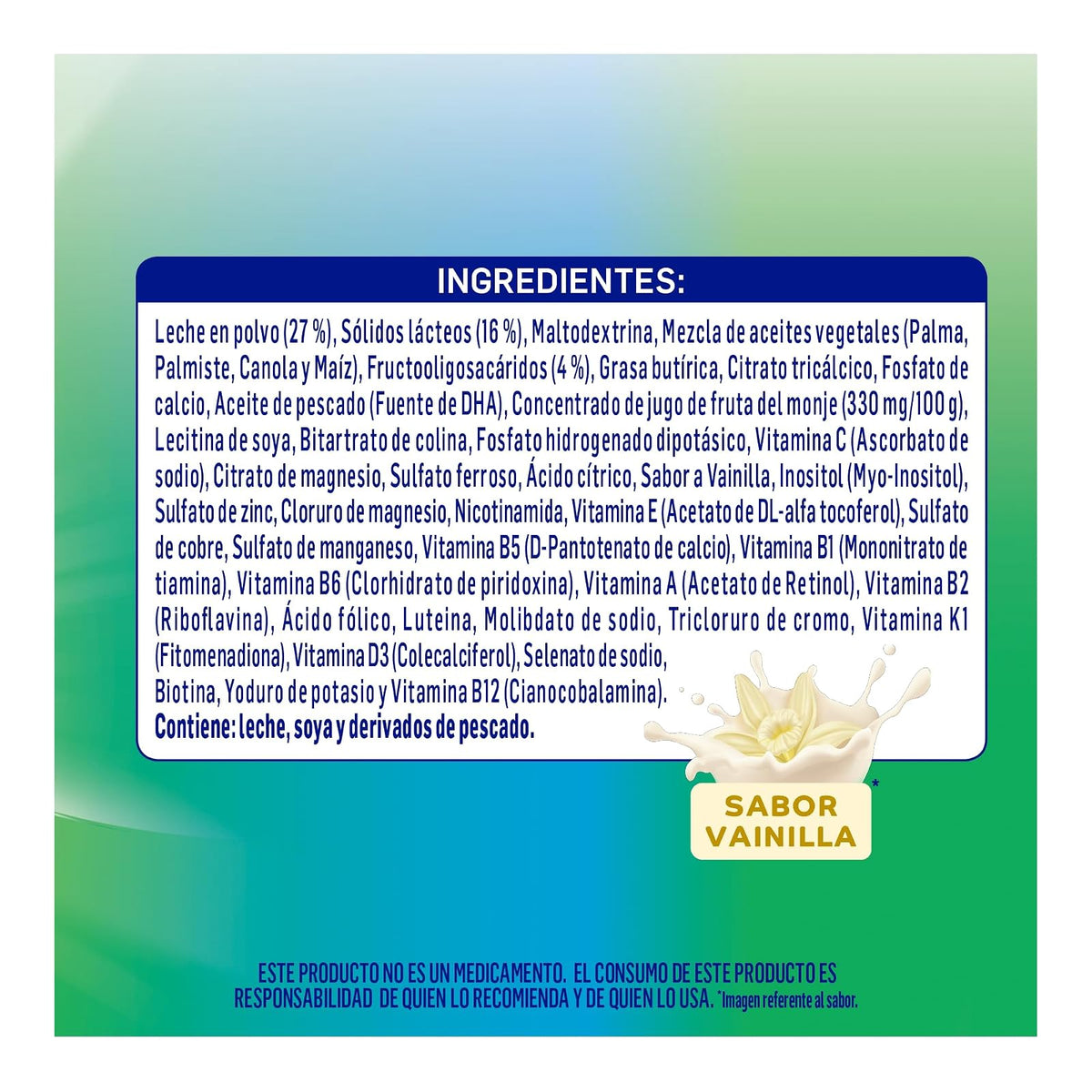 ASCENDA Suplemento Alimenticio Sabor Vainilla Lata de 900g