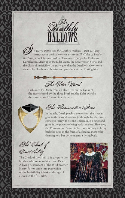 Harry Potter: The Deathly Hallows Ruled Notebook