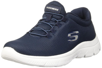 Skechers 10000mxgypk, Zapatillas Mujer - 22.5 cm - MARINO - BLANCO