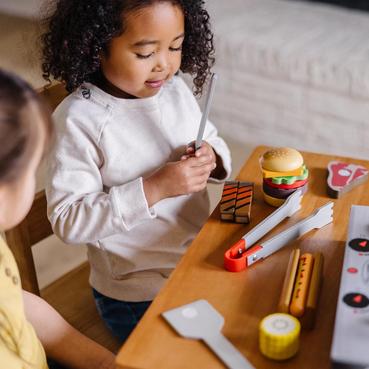 Melissa & Doug Grill & Serve BBQ Set