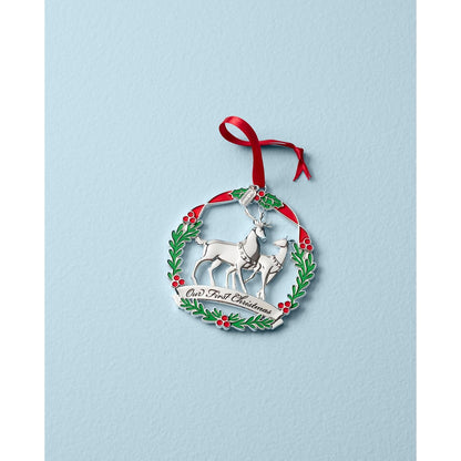 Lenox 894470 2023 - Nuestro Primer Adorno para árbol de Navidad, Ciervo