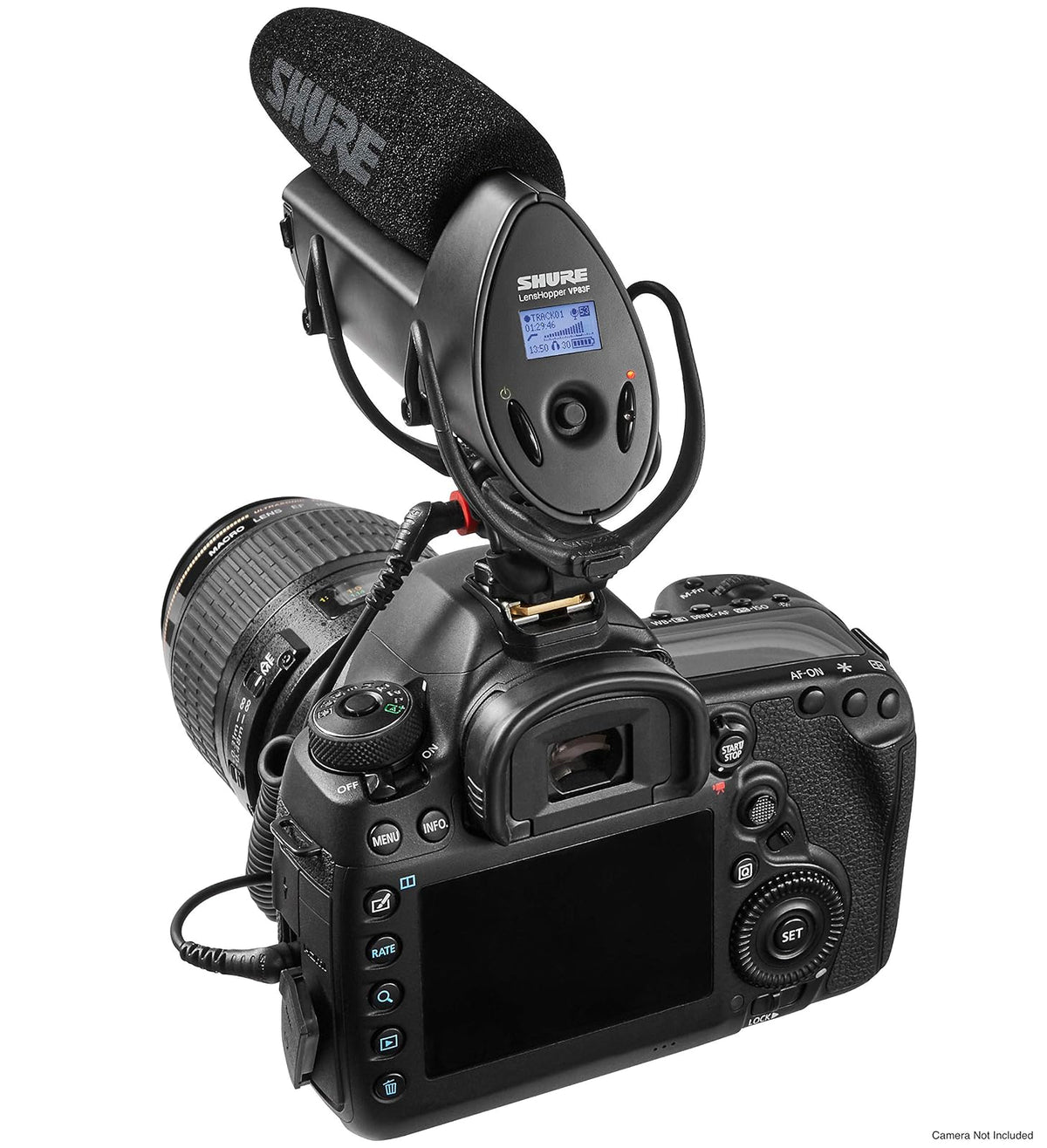 Shure Micrófono Shotgun para Montar en Cámara VP83F