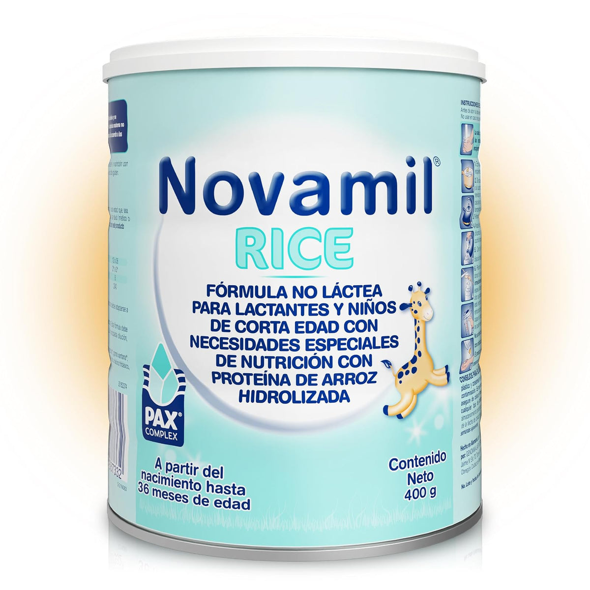 Novamil Rice Formula Infantil No Lactea 400 g