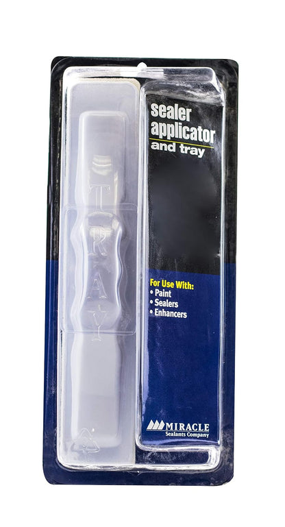 Miracle Sealants aplicador y bandeja para selladores de azulejos, piedra y lechada