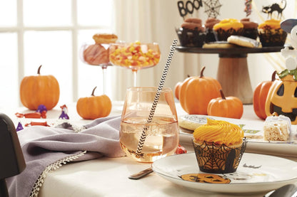 Lenox 896690 Plato figurativo de la Gran Calabaza | porcelana, lavar a mano solo | diseño figural snoopy | plato para servir Halloween de 8 x 6.5 pulgadas, plato de baratija