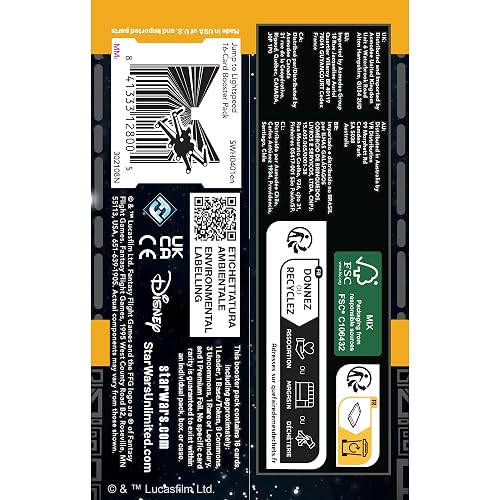 Star Wars: Unlimited TCG Jump to Lightspeed Booster Display (Juego de 24 Paquetes de Refuerzo) - Juego de Cartas coleccionables para niños y Adultos, Mayores de 12 años, 2 Jugadores, Tiempo de Juego