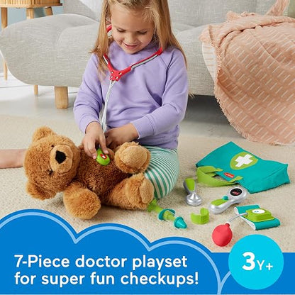 Fisher-Price - Kit médico de Juego Preescolar de 7 Piezas para niños a Partir de 3 años