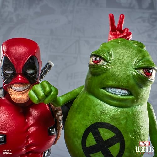 Marvel Legends Maximum Series Figura de Acción Deadpool con Doop