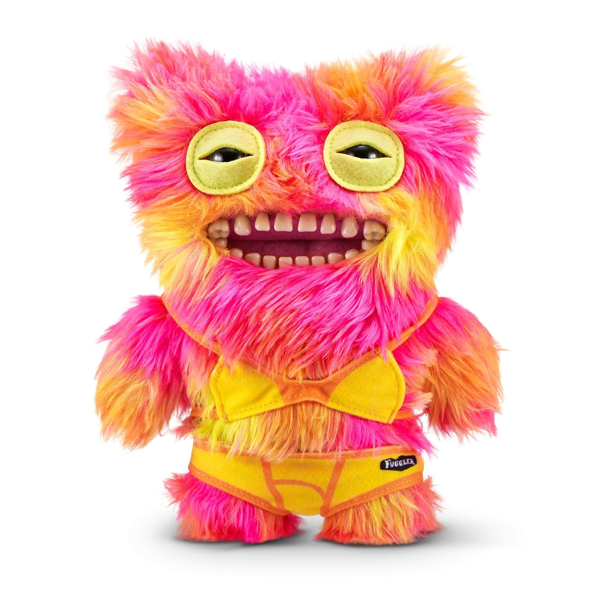 Fuggler Vacay Vibes - Peluche Coleccionable 23 cm Serie 1 - Mr Buttons - Multi