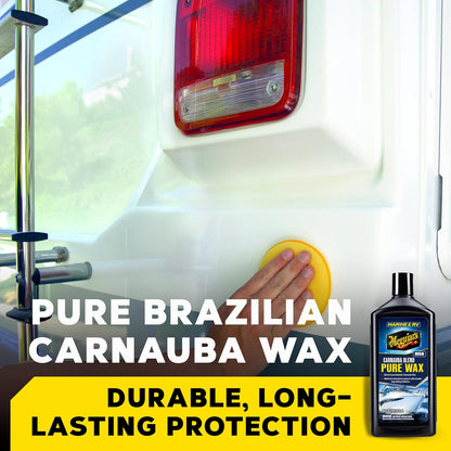 Meguiar's Cera Líquida M5616 para Vehículos Recreativos y Marinos, 476 ml